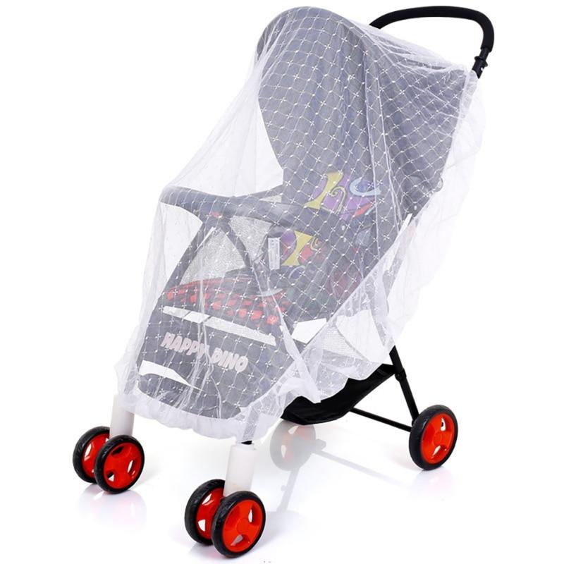 Baby Stroller Accessory Mosquito Net Large Space Easy Installation Outdoor Stroller Net