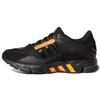 EQT Sn Sports Mesh Non-Slip Wear-Resistant Low-Top Marathon Running Shoes Unisex Sneakers Black Orange FW9985