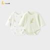 TONGTAI Baby Summer Cotton Long Sleeve Bodysuit