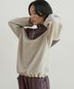 WIOE Stripe Fleece Anorak_Purple