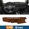 Car For Suzuki Jimny JB64 JB74      Dashboard Cover Avoid Light Pad Sun Shade Anti-UV Carpets Non-Slip Mats