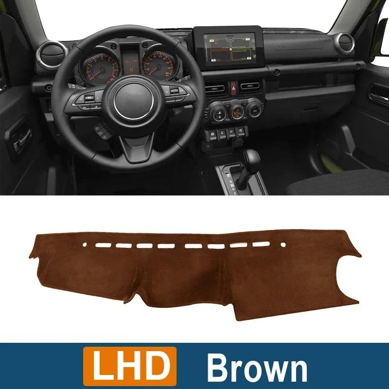 Car For Suzuki Jimny JB64 JB74      Dashboard Cover Avoid Light Pad Sun Shade Anti-UV Carpets Non-Slip Mats