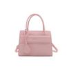 Women Crocodile Embossed Crossbody Shoulder Handbag Urban Simple Medium Tote Bag