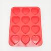 12-Cavity Heart-Shaped Mousse Cake Mold Food Grade Silicone French Pastry Mold  Dessert Making