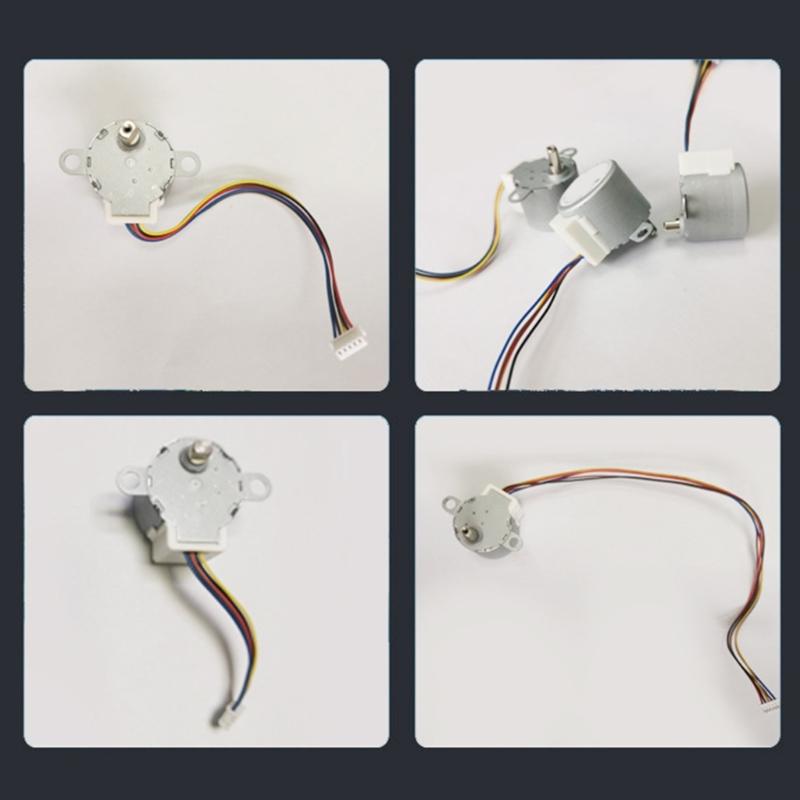 24BYJ48 5V Reduction Stepper Motor 4-Phase 5-Wire Reducer Motor for Wireless Camera Monitors Reducer Stepping Motor