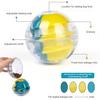 Dog Treat Dispenser Ball Adjustable Slow Feeder Puzzle Toy Food Dispensing Ball for Puppy Healthy Eating Training And Boredom Relief