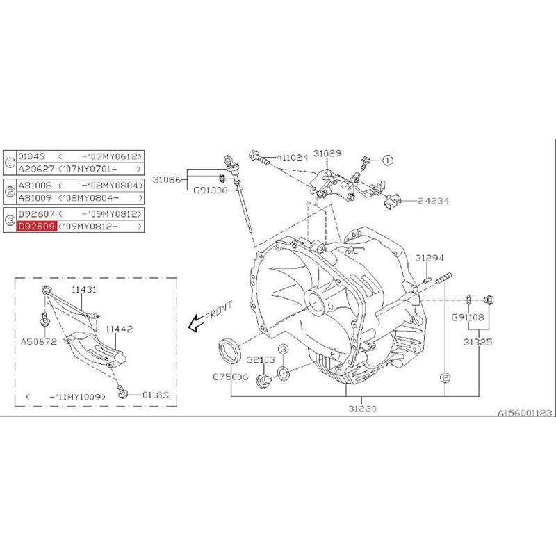Transmission Oil Drain Plug Gasket 803926090 for Subaru Forester Legacy Outback BRZ XV Impreza WRX STI