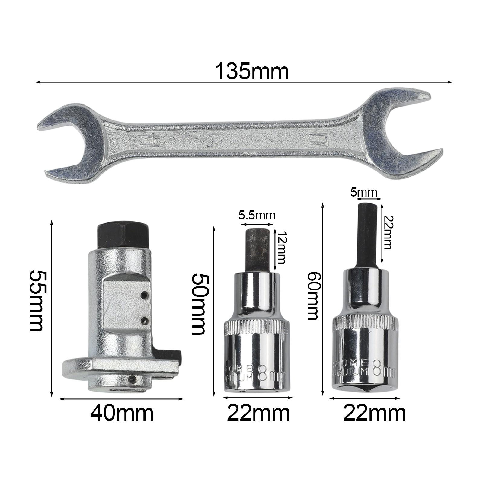 4 Pcs steel Spreader Removal Tool Hydraulic Shock Absorber Removal Tools Kit