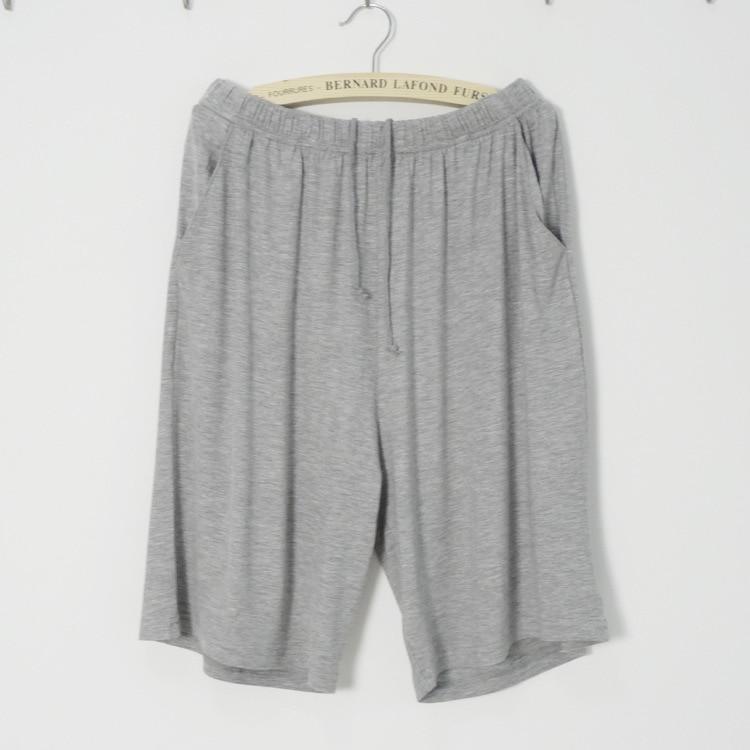 New Summer Large Size Men's Shorts Cotton Modal Casual Home Pants Thin Section Large Size Loose Shorts Pajamas Men Pajama Pants