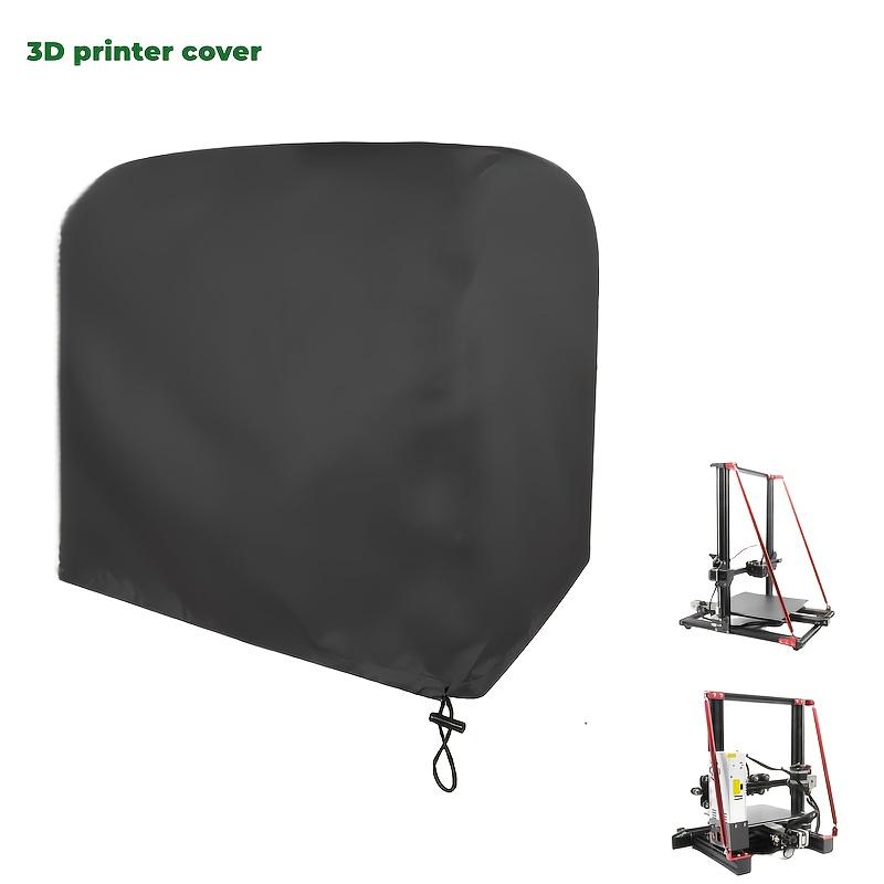 

3D Printer Oxford Fabric Protective Cover, Compatible with Most Models, Dustproof Design Practical Printer Accessory 50x50x55cm чёрный