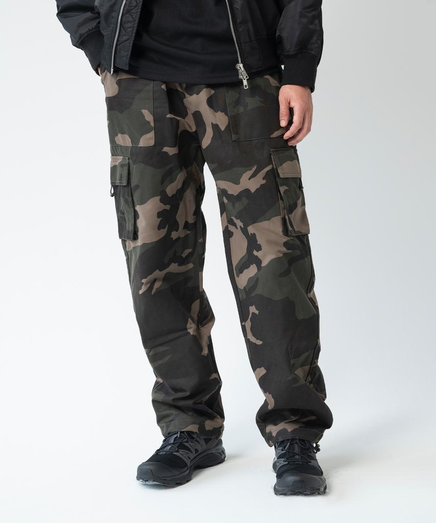 AOTT Unisex Straight Cargo Jogger Pants Camo V2