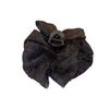 Hair Claw Furry Tassel Design Large Shark Clip Back Head Shimmer Texture Hair Clip Stable Hold Hair