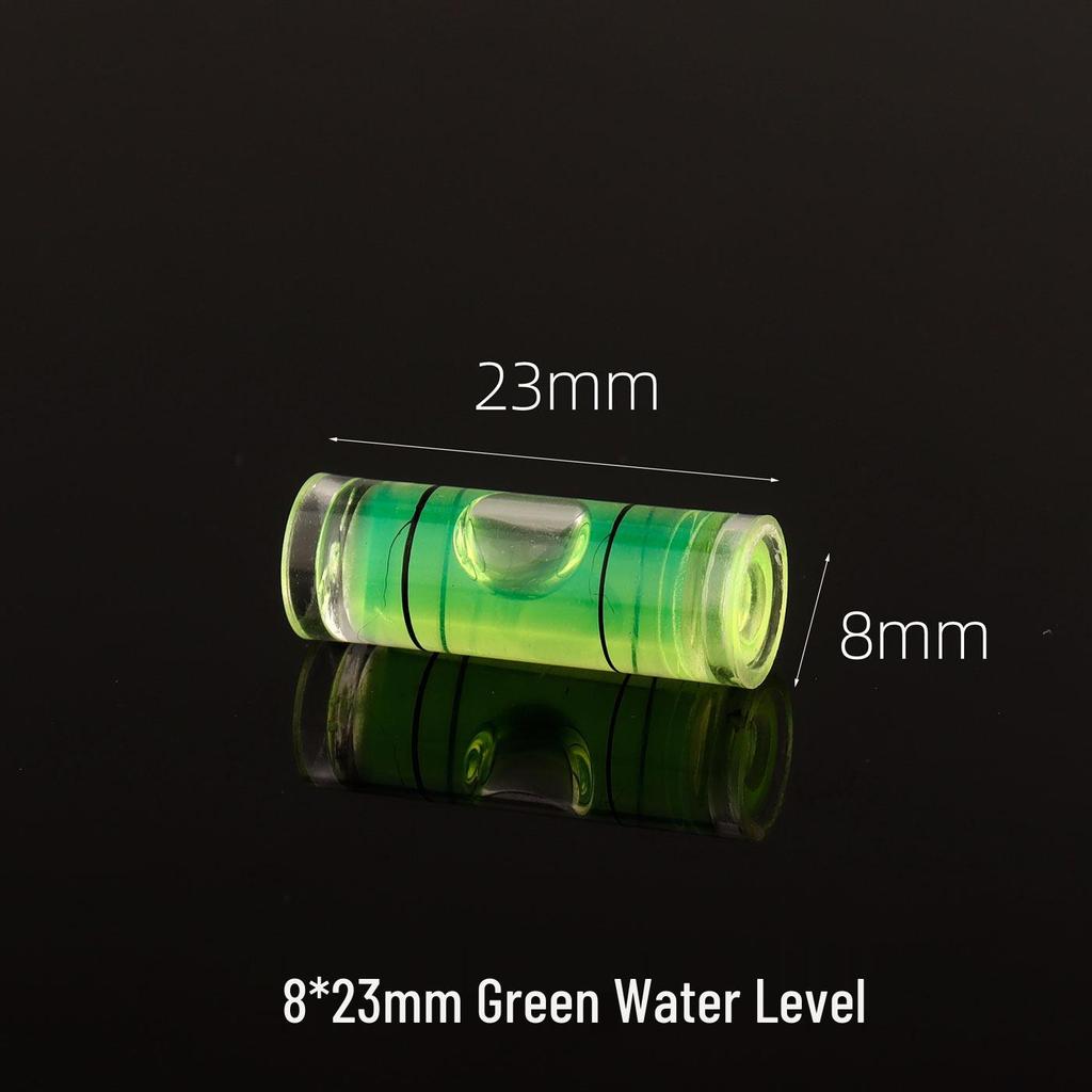 Mini poziomica bezramkowa do ram na zdjęcia - Kwadratowa, pozioma bańka, 1000 sztuk, Darmowa dostawa