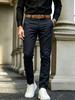 New Men's Slim-fit Casual Pants Pure Cotton Khaki Business Versatile Trousers Trendy Men's Straight-leg Trousers