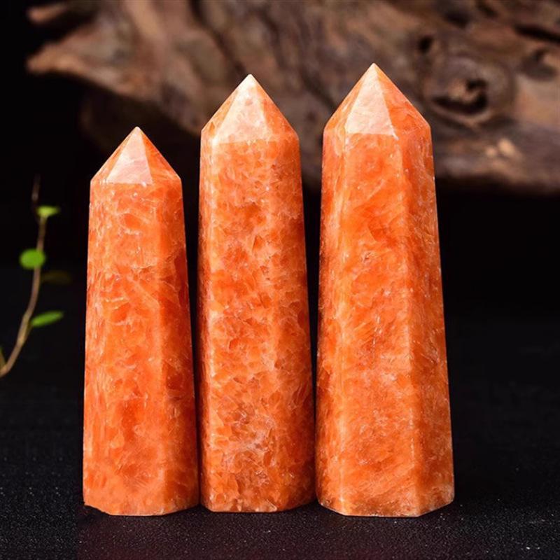 

Хрустальный призм-орнамент из солнечного камня для украшения дома или офиса