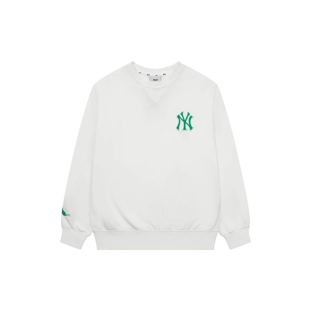 MLB New York Yankees Sweatshirt Unisex White 3AMTD0131-50IVS