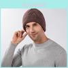 Wool Knit Hat For Men And Women Warm Thicker Beanie With Windproof And Insulation For Outdoor Winter Use