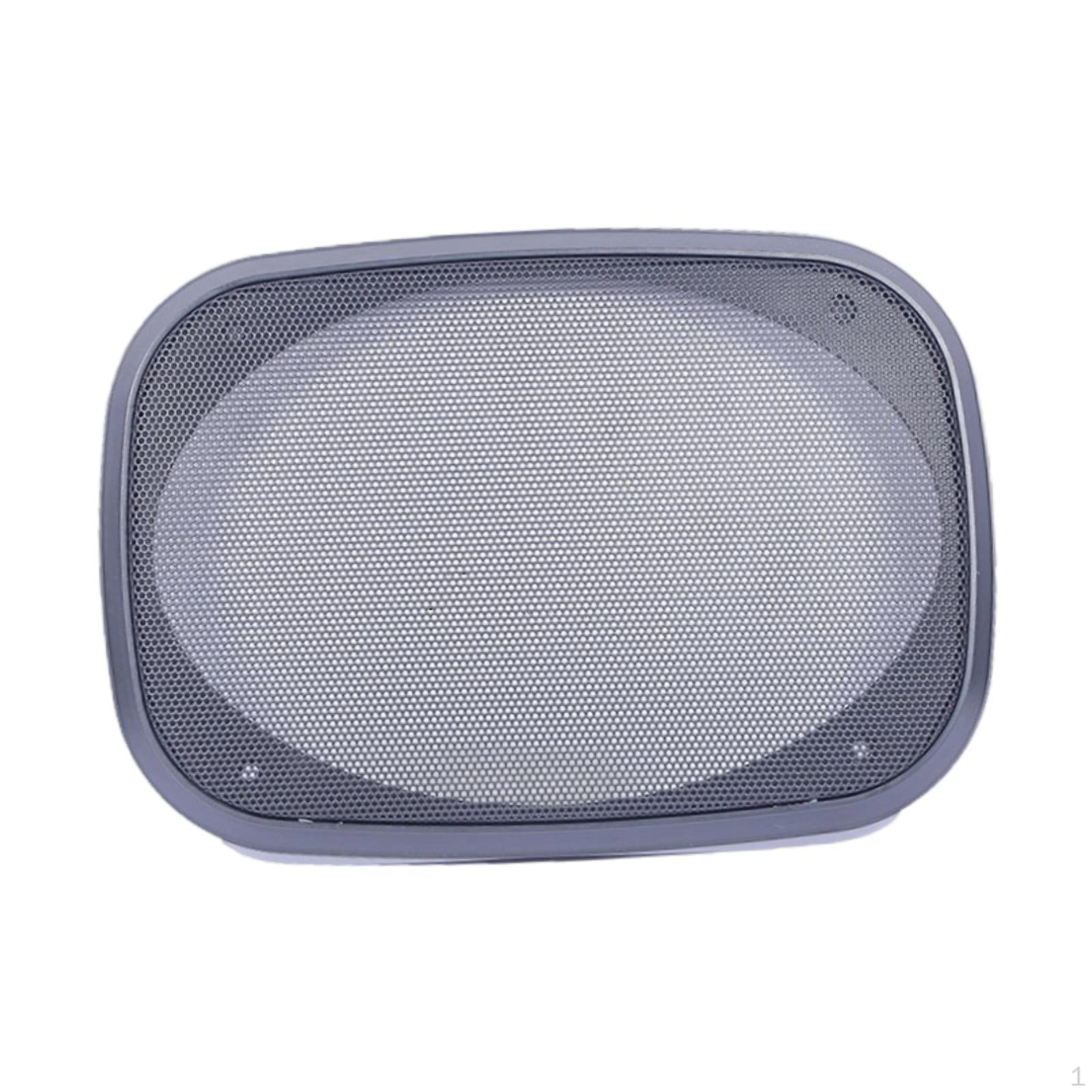 Черная защитная сетка для автомобильного динамика, металлическая сетка, простая установка и защита. M