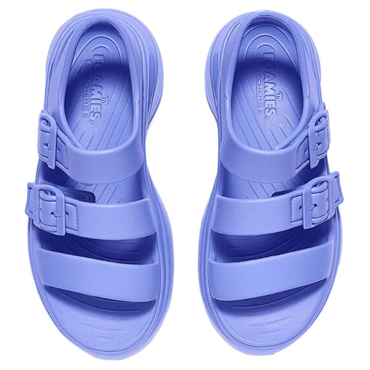Skechers Foamies Comfortable Soft Beach Sandals Women Sandals Blue 111619-PERI