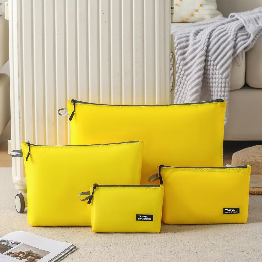 4Pcs/set Ultralight Clothing Storage Bag Waterproof Foldable Travel Organiser Pouch Water-Resistant Space Saving