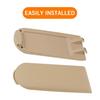 Center Console Armrest Lid Cover Fits VW Jetta Beetle 1999-2009 Beige Front NEW