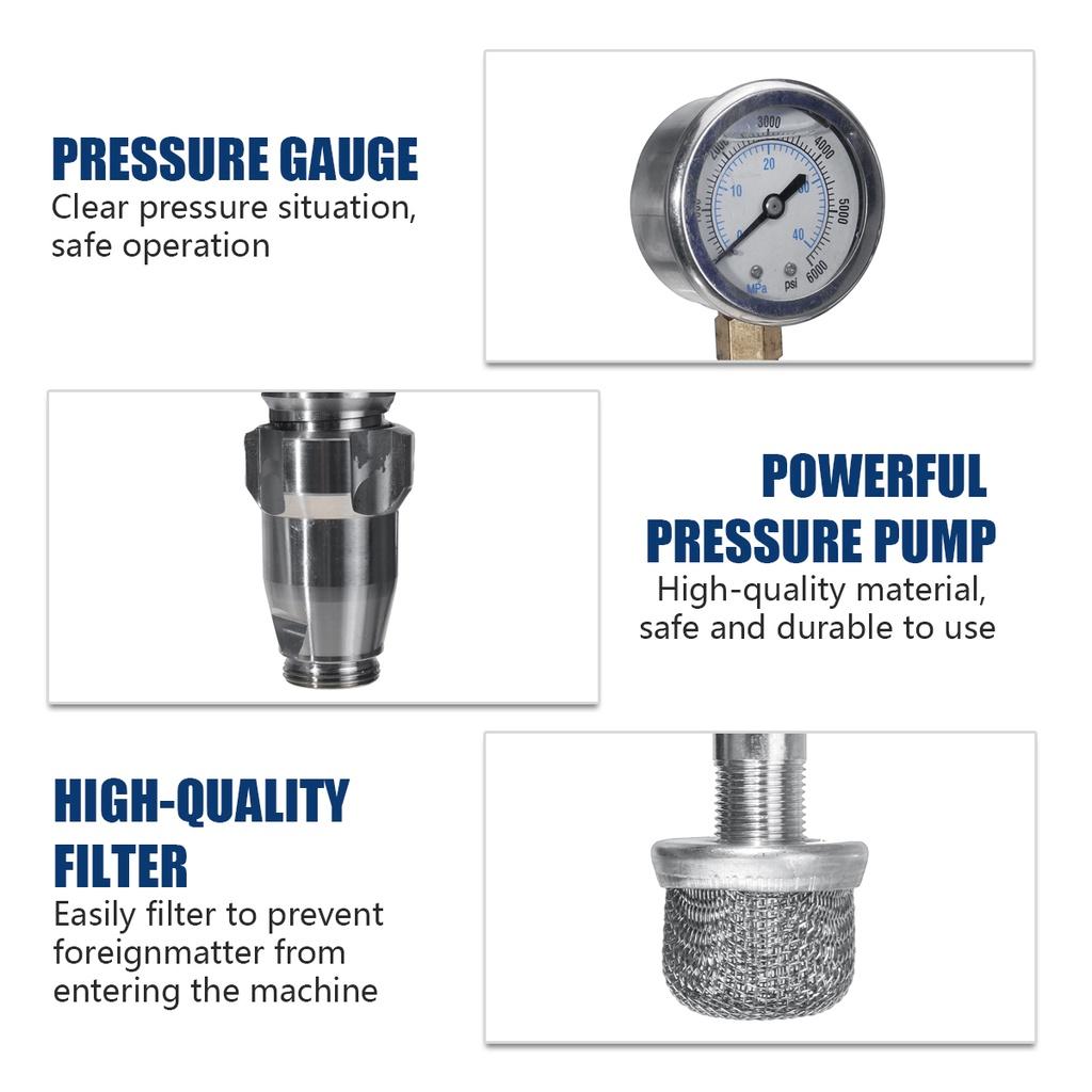 3500PSI High-pressure Airless Apraying Machine Professional Airless Spray Guns 2500W Airless Paint Sprayer Painting Machine Tool