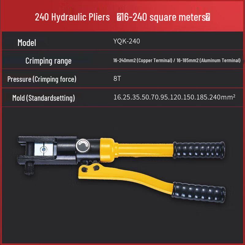 BoenGe Portable Hydraulic Crimping Pliers