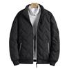 Men's Jacket Autumn and Winter New Men's Cotton-padded Clothes Trendy Short Stand-up Collar Light Feather Cotton Clothes Men