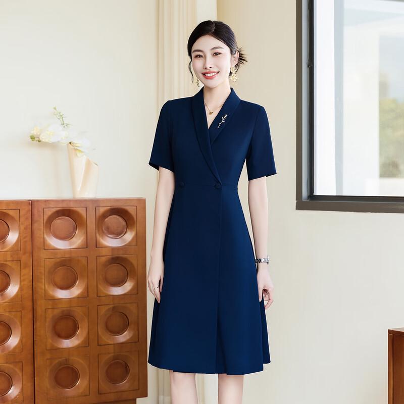 Women's Professional OL Summer Suit Dress