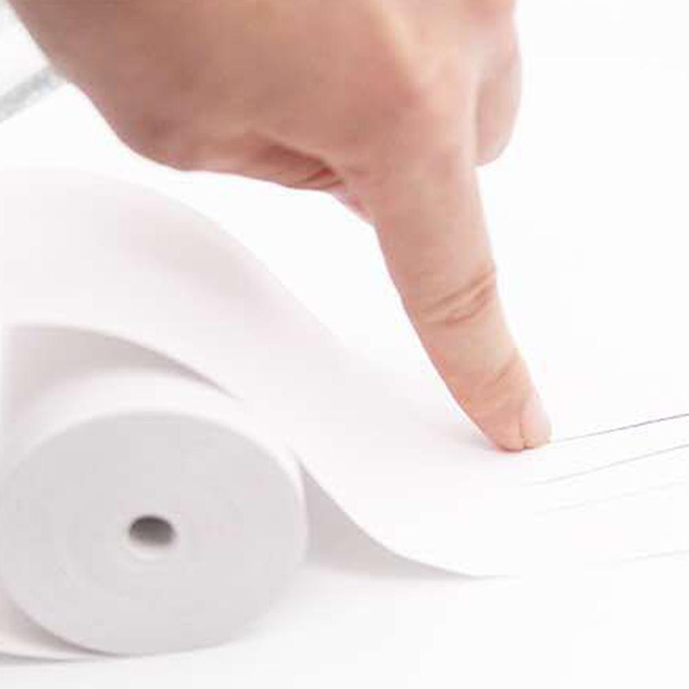 10 Rolls White Blank Thermal Paper Roll 57x25mm/2.17x0.98in Photo Picture Receipt Memo Printing