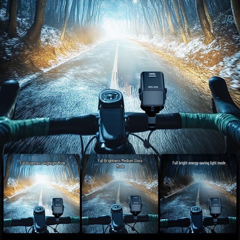 SkyFire Wiederaufladbares 500 Lumen Fahrrad-Frontlicht