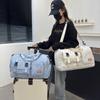 Fashionable Large Capacity Short-distance Travel Bag for Women Multi-functional Business Trip Luggage Bag Portable Sports Yoga Gym Bag
