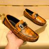 Vintage Loafers Shoes For Men Boat Shoes Summer Business Genuine Leather Man Moccasins Mens Driving Casual Shoe Slip On Flats