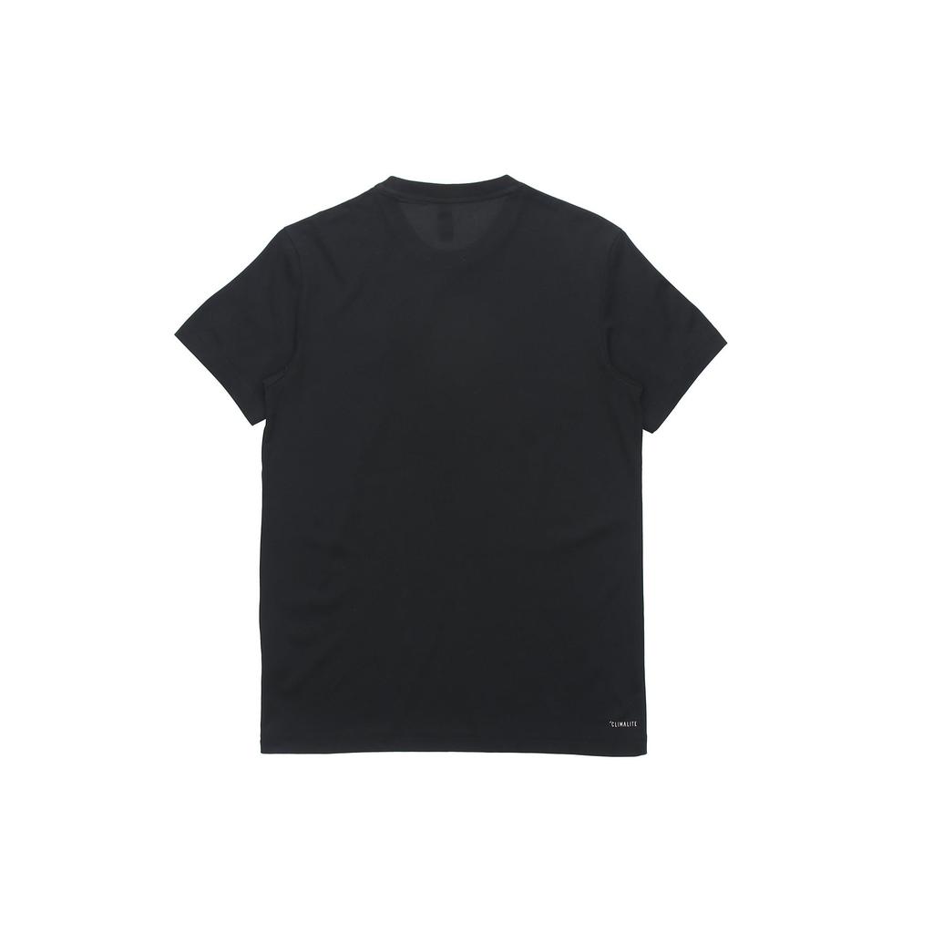 adidas T-Shirts Herren Schwarz Rundhals Mittlere Normale Passform DZ1871