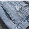Cowboy Vest Dames Plus Size Buitenlandse Handel Casual Vest Trend Alles-match Gilet Denim Jas Jassen