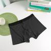 Men's Breathable Cotton & Modal Striped Boxer Briefs, Mid-Rise Fashion Style
