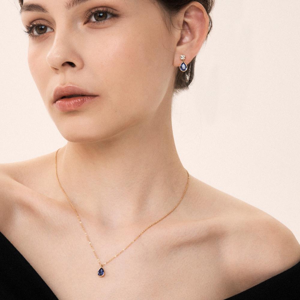 Westisland Pearly Necklace & Earring Set 14K_Wi8182233