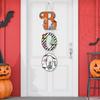 Spooky Ghost Pumpkin Halloween BOO Pendant Scary Boo Hanging Sign BOO Paper Banner  Home Decor