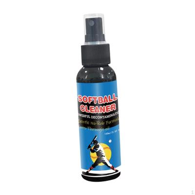 Softball Cleaner Spray Care Tool Cleaning Solution 100ml Portable Eliminates Residue Increase