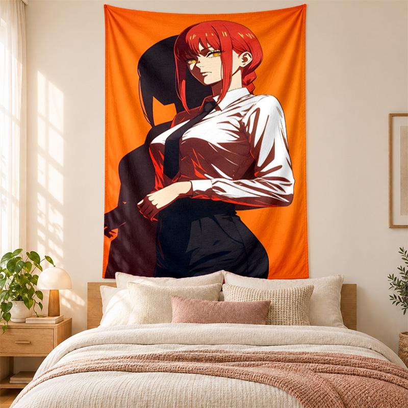 Chainsaw Man Tapestry highquality for decorating living room bedroom dorm walls ideal as bedroom wallart orholiday gift