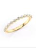 925 Silver Simplicity Classic Zircon Bead Ring For Women Engagement Wedding Luxury Fashion High Quality Fine Jewelry