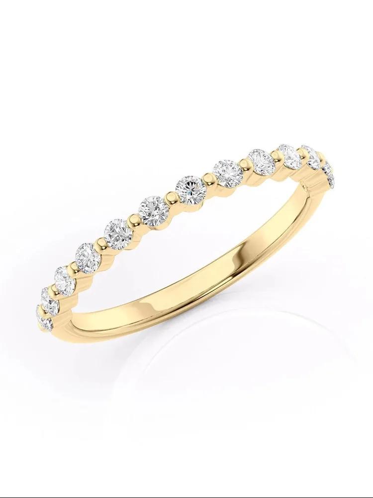 

copper Simplicity Classic Zircon Bead Ring Ideal For Women Engagement Wedding Luxury Fashion High Quality Fine Jewellery (as the picture-66471-)-5