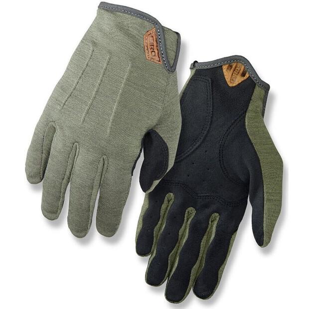 Guanti da ciclismo Giro D'Wool (oliva)