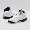 DD0587-110 Nike Air Jordan 5 Retro White and Black (Men's)