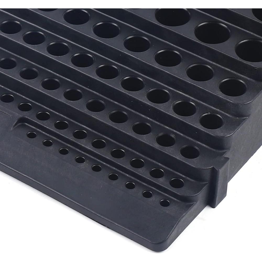 Multifunctional Milling Cutter Storage Box Large Capacity Drill Bit Organizer Case Tool Holder