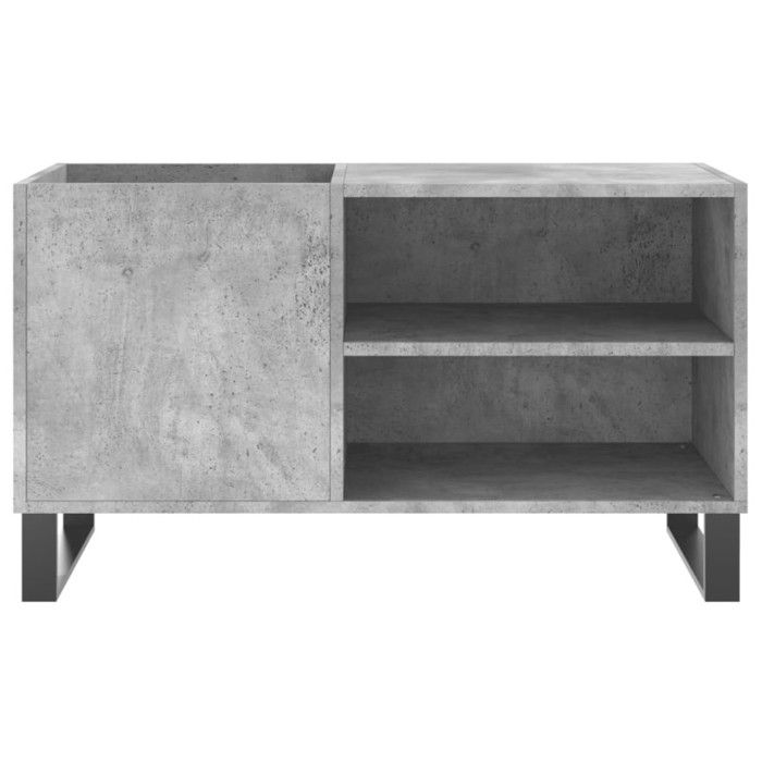 VidaXL Record Cabinet Concrete Grey 85x38x48 Cm Engineered Wood 831712