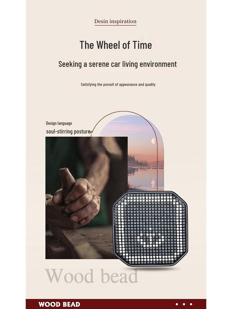 Sommer Bilseteputesett - Pustende, Ventilert, Design med treperler, 3 deler for komfortabel kjøring