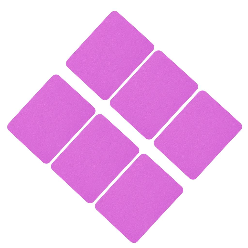 6Pcs Iron On Patches Fabric Repair Patches Iron-On Mending Fabric Lilac for Clothes Repair  Pants Bags Hole Repairing 4.9"x3.7"