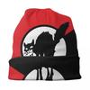 Anarchist Black Cat Flag Bonnet Hat Knit Hats Unisex Women Fashion Unisex Adult Winter Warm Skullies Beanies Cap