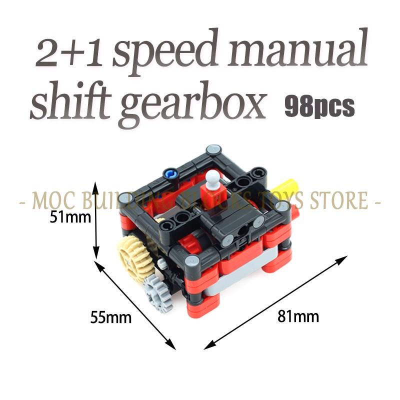 Τεχνολογικά Τούβλα MOC Σύστημα Ανάρτησης Κιβωτίου Ταχυτήτων Ταχύτητας Δομικά Στοιχεία Μηχανισμός Μετάδοσης Αυτοκινήτου DIY Συναρμολογούμενα Παιχνίδια
